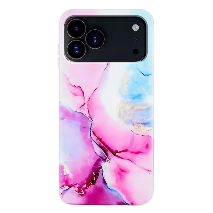 iPhone 17 Pro deksel marmor - Rosa