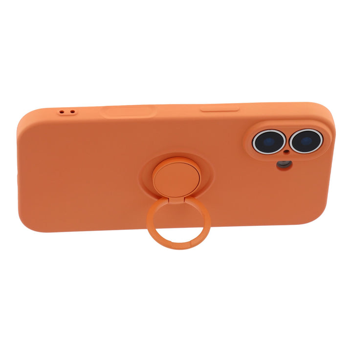 iPhone 17 deksel med ring - Oransje