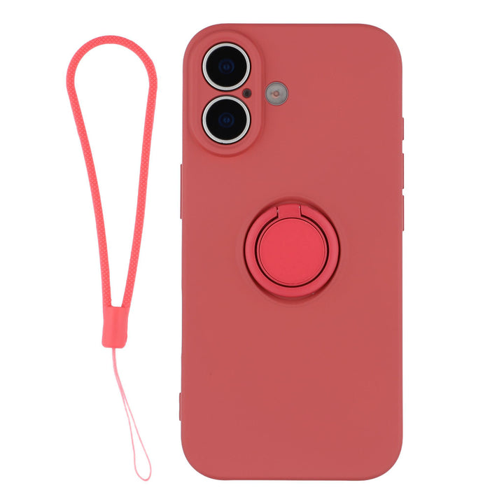 iPhone 17 deksel med ring - Hagtorn Rød