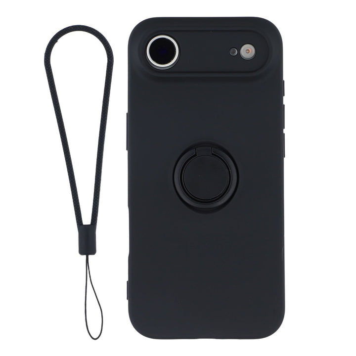 iPhone Air deksel med ring - Svart