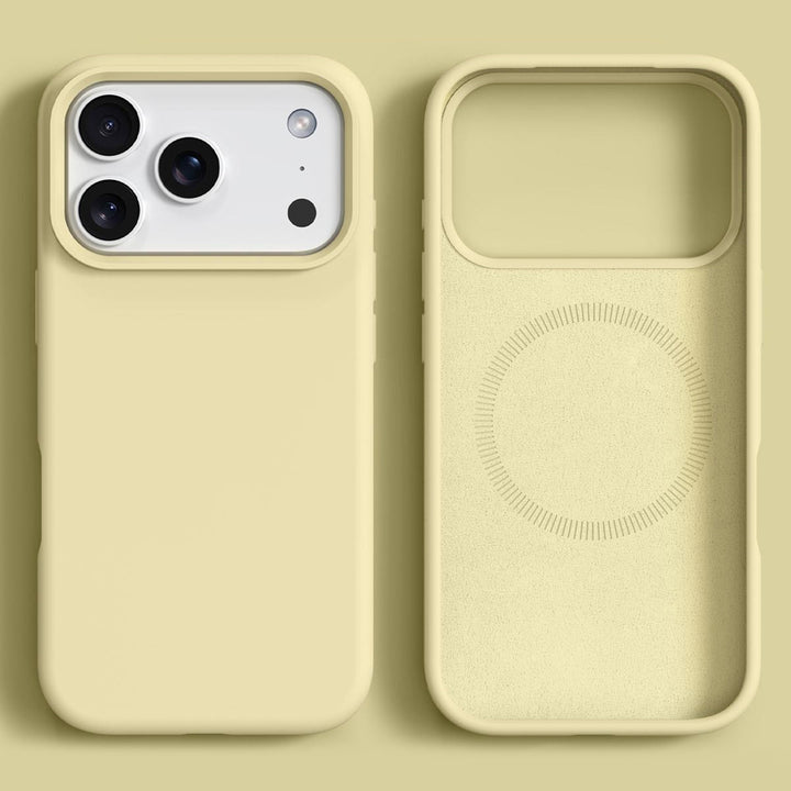 iPhone 17 Pro Magsafe deksel - Pastell Gul