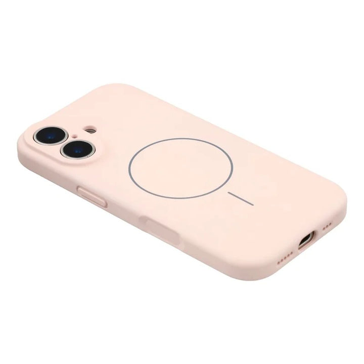 iPhone 17 Magsafe deksel Rosa + 2pk Skjermbeskytter